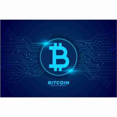 وکتور لوگو ارز دیجیتال بیتکوین - Bitcoin logo