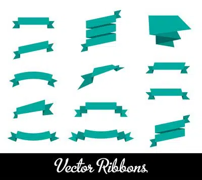 blue ribbons set 1 طرح وکتور بک گراند بورد و کیت الکترونیک