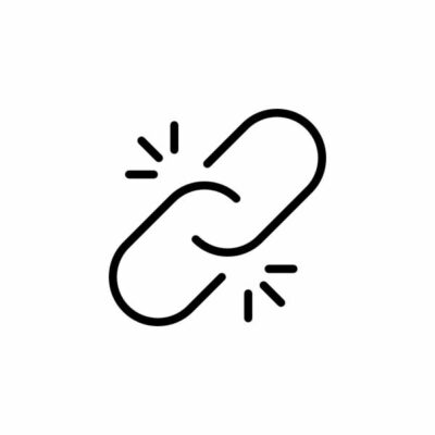 آیکون لینک شکسته