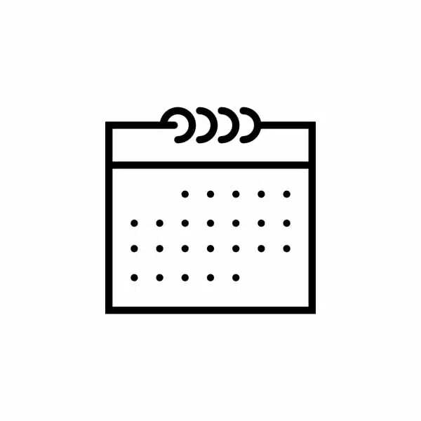 آیکون تقویم برنامه روزانه 1 calendar 6 1 آیکون تقویم برنامه روزانه