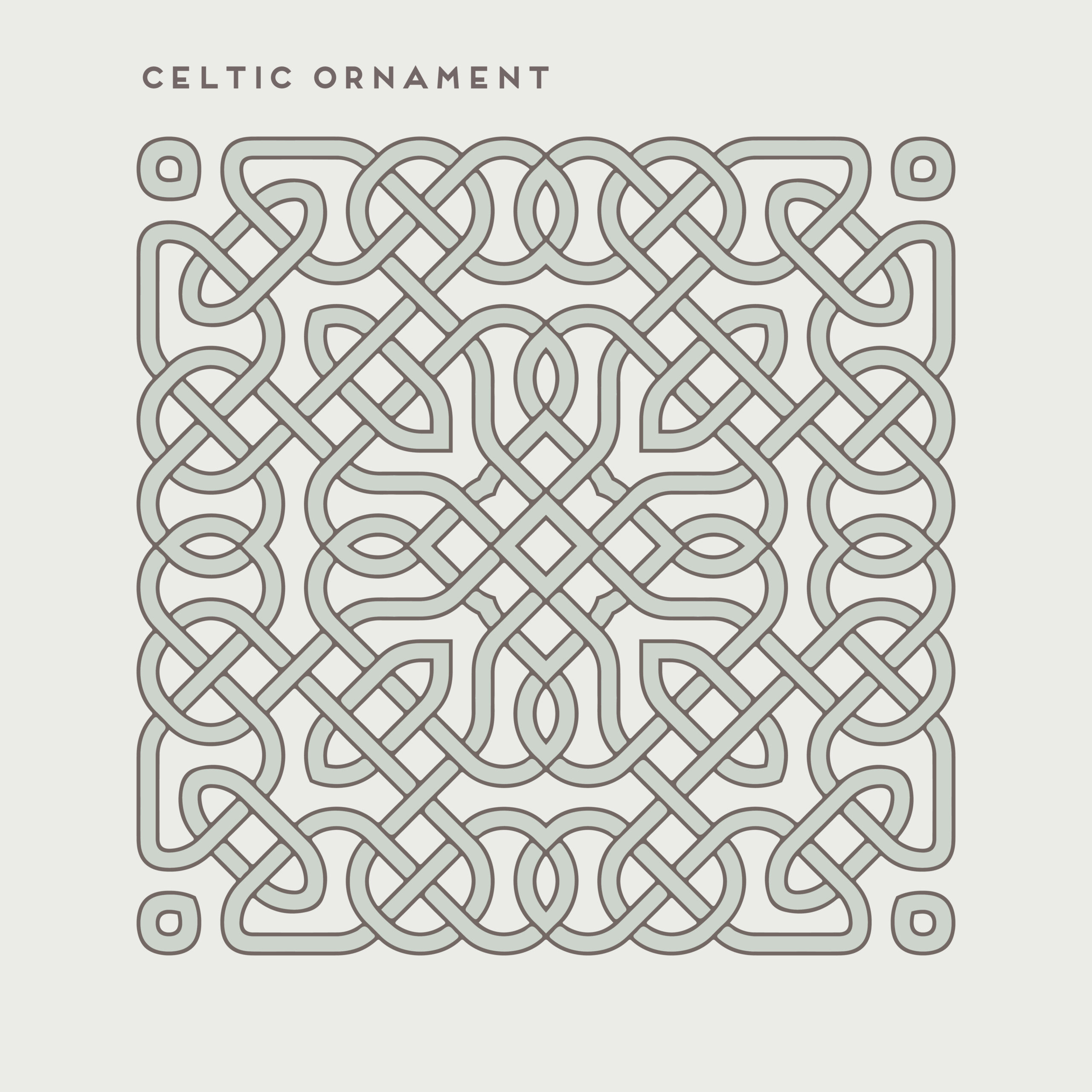 celtic ornament 1 scaled طرح وکتور زمینه سلتیک زینتی و کلاسیک