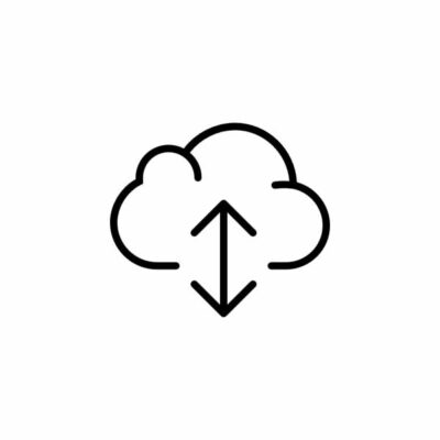 آیکون تکرار پردازش ابری