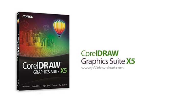 دانلود کورل دراو نسخه  CorelDRAW Graphics Suite X5 Windows