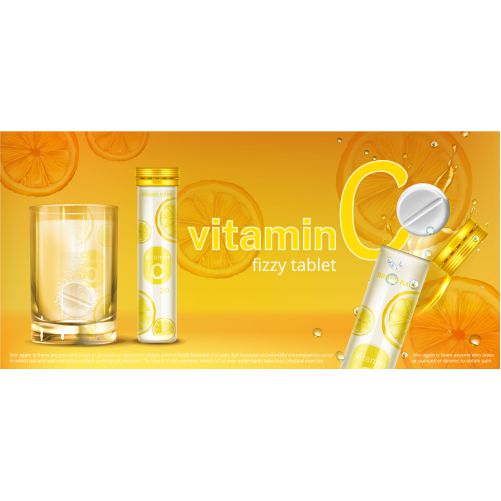 effervescent soluble tablet with vitamin c in glass of water 1 اینفوگرافیک پیشگیری از کرونا
