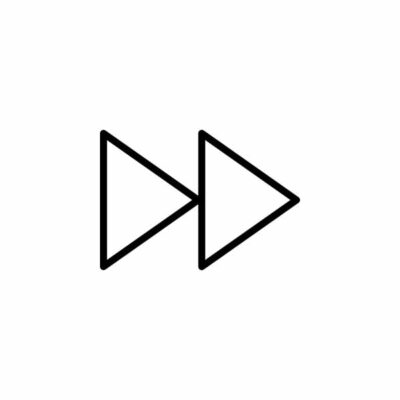 آیکون فروارد سریع - آیکون جلو بردن