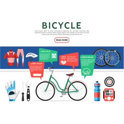 وکتور دوچرخه و تجهیزات دوچرخه سواری