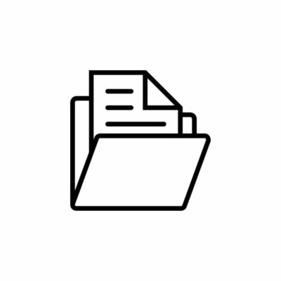 آیکون فولدر و فایل متنی