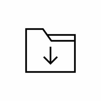 آیکون فولدر باز