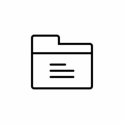 آیکون فایل درون پوشه