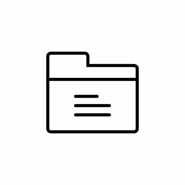 folder 4 1 آیکون فایل درون پوشه