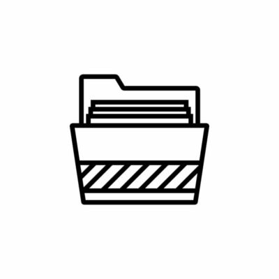 آیکون فولدر محافظت شده - آیکون قفل شده