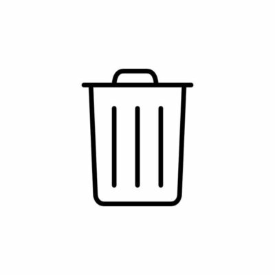 آیکون زباله باتری