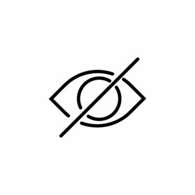 آیکون پنهان - آیکون مخفی