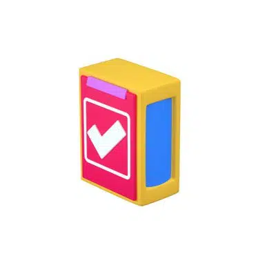 icon 3d collections 10 1 آیکون سه بعدی جعبه با نماد تیک