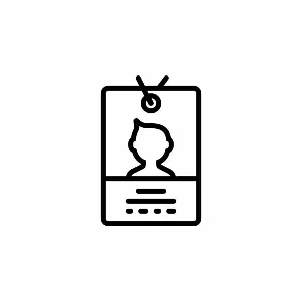 id card 2 1 آیکون کلید