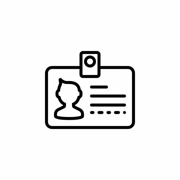 id card 3 1 آیکون کلید