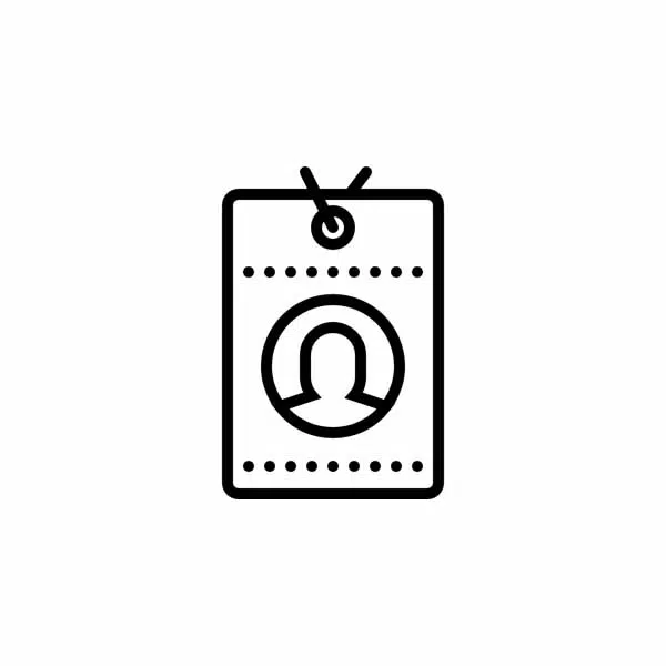 id card 6 آیکون کلید