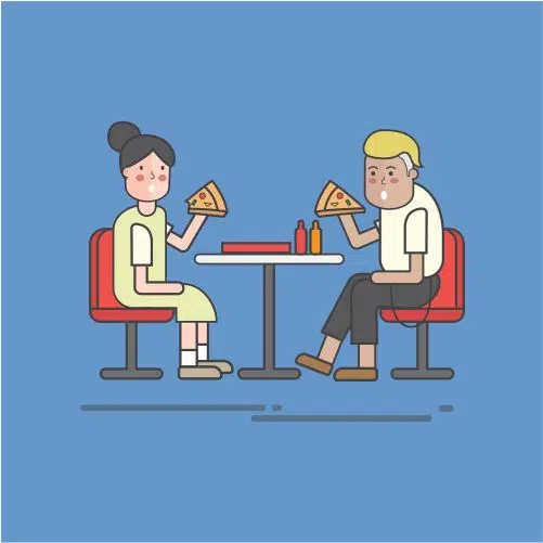 illustration pizza vector set 1 نه لوگو-پیتزا