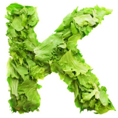 عکس با کیفیت کاهو با موضوع ویتامین کا لاتین K