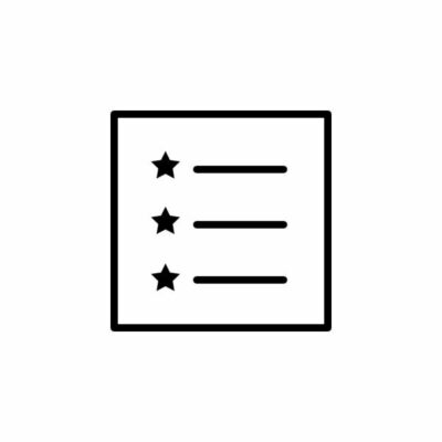 آیکون چک لیست با تیک