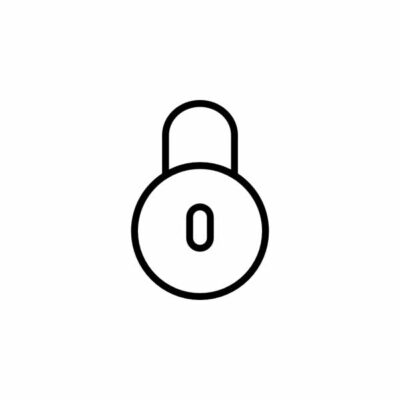 آیکون قفل رمزدار