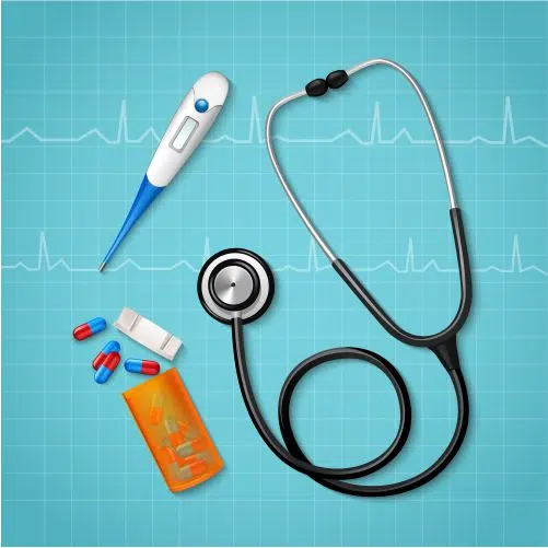 medical treatment tools composition 1 وکتور قرص و کپسول سبز و سفید و قرمز