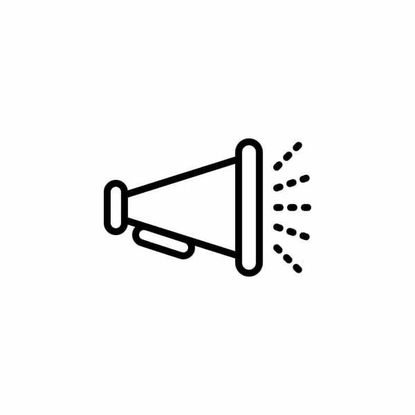 آیکون مگافون 1 megaphone 1 1 آیکون مگافون
