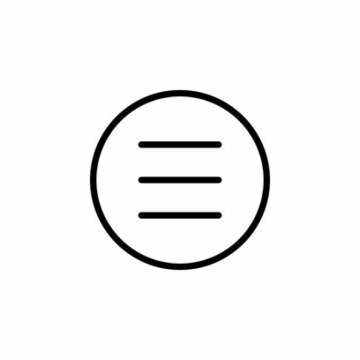 آیکون منو خطی