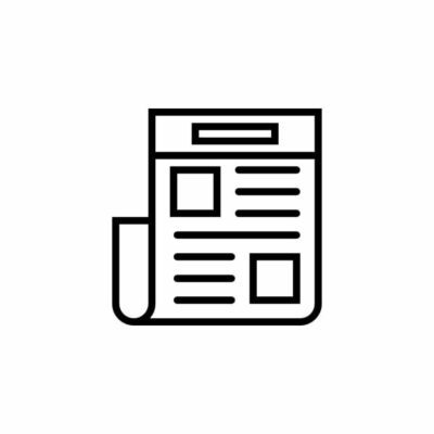 آیکون روزنامه