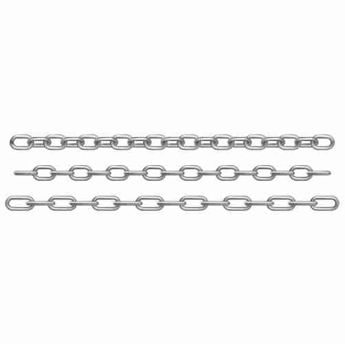 realistic chrome metal chains 1