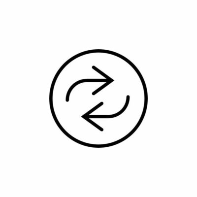 آیکون تکرار خطی