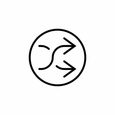 آیکون به هم ریختن