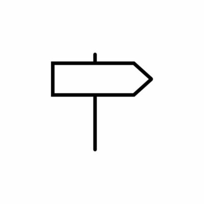 آیکون تابلو های راهنما