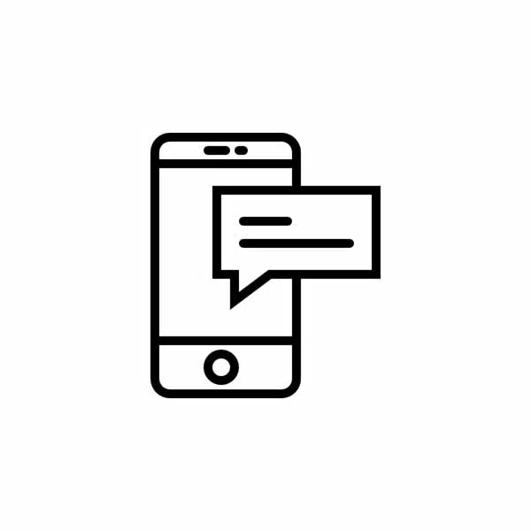 smartphone 10 1 آیکون پیام های گوشی موبایل