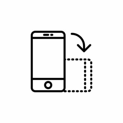 آیکون جستجو در گوشی موبایل