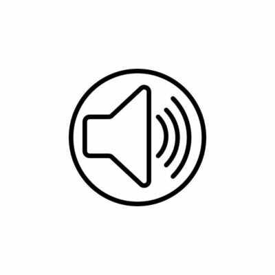 آیکون اسپیکر بی صدا