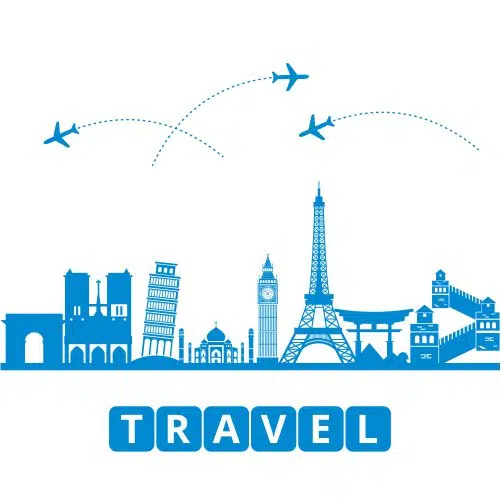 travel concept with landmarks 1 برنامه-زمان-ساعت-زمان-مفهوم