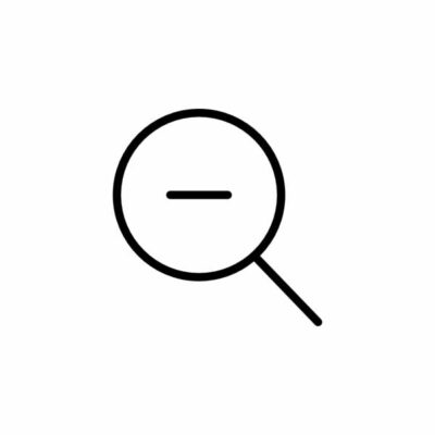 آیکون زوم بک - آیکون زوم اوت