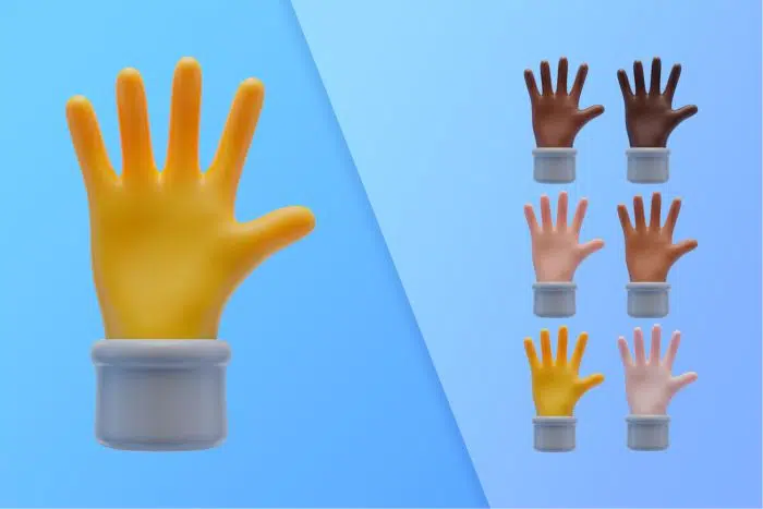 3d collection with hands showing palms طرح بزرگراه - تابلو سبز - فلش ها و نشان دادن شهر جهت ترافیک