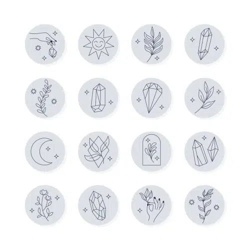 hand drawn instagram highlights collection 13 1 تصویر