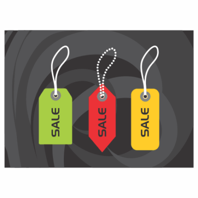 طرح وکتور کارت تخفیف فروشگاه