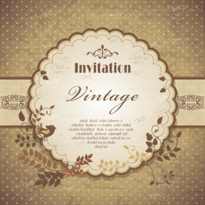 طرح وکتور بک گراند - طرح کادر قلب و پروانه - تکسچر