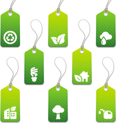 طرح وکتور کارت زمین پاک - مصرف بهینه - سوخت پاک - درخت