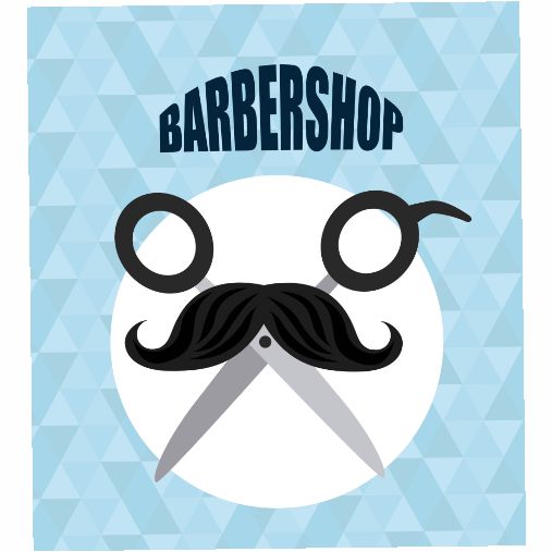 barbershop logotype 2 1 مخروطی-بستنی-آیکون-رنگارنگ-تخت-کلاسیک-
