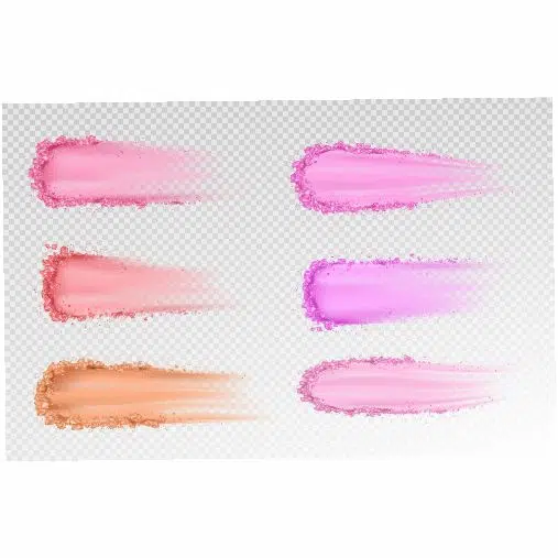 dry powder skin foundation smears eye shadows brush strokes 1 طرح نمونه رنگ سایه چشم - پودر خشک - پوست - براش