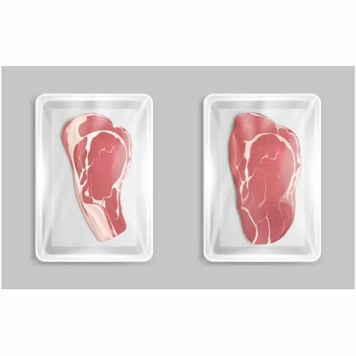 fresh meat marble beef steak plastic package 1 رستوران-رترو-لوگو-بسته