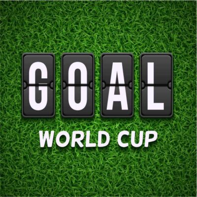 طرح وکتور تابلوی امتیازات روی چمن - بک گراند