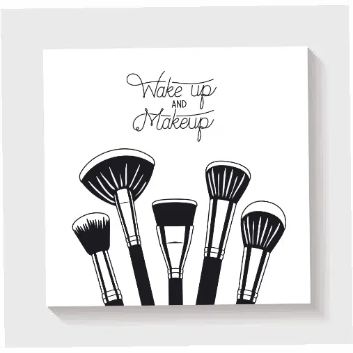 طرح آیکون های لوازم آرایشی 1 make up brushes accessories icons 1 طرح آیکون های لوازم آرایشی