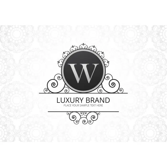 premium luxury creative letter w logo company 1 لوگو-قالب وینتیج-لوکس