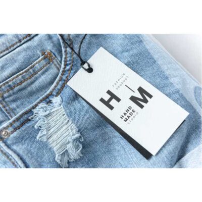 عکس شلوار جین - برچسب موکاپ